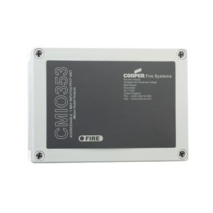 KIEGÉSZÍTŐ - Cooper - CMIO353 / MIO1240 címezhető 1 be - 1 ki monitor és vezérlő 230V