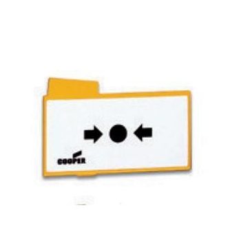   KIEGÉSZÍTŐ - Cooper - MBGREKIT műanyag visszaállítható benyomó lap kézi jelzésadóhoz