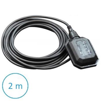   Úszókapcsoló 2 méter ürítésre-töltésre, H05RNF 3x1 gumi kábellel, TECNOPLASTIC FOX, 162TFOX02TU