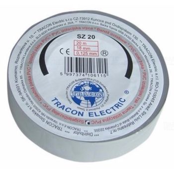 Szigetelő szalag 20x19 szürke Tracon
